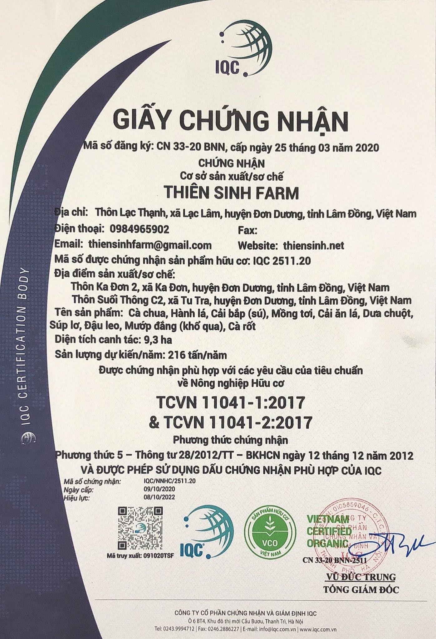 cửa hàng rau củ hữu cơ không hóa chất